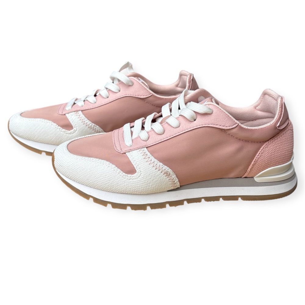Vivaia Satin Luxe Allegro Sneaker In Pink/ White EU 36 US 6